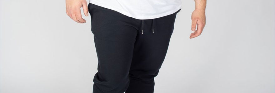 pantalons de jogging grande taille